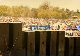 Profesores en parque O"Higgins"