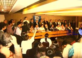Conferencia de prensa de directiva nacional