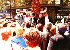 Marcha en calles de Santiago