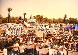 Profesores en parque O"Higgins"