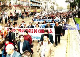 Protesta del magisterio