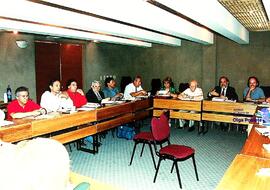 Reunión dirigentes del Colegio de Profesores