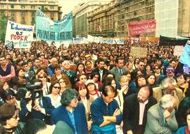 Protesta de docentes