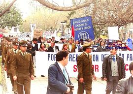 Protesta del magisterio