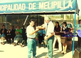 Entrega de casas a docentes de Melipilla