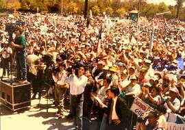 Profesores en parque O"Higgins"