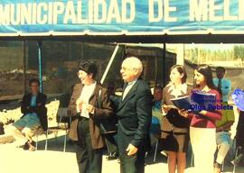 Entrega de casas a docentes de Melipilla