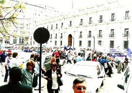 Marcha en calles de Santiago