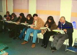 Trabajo de grupo de integrantes del movimiento pedagógico