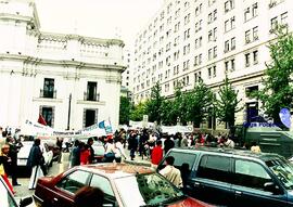 Marcha en calles de Santiago