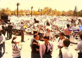 Profesores en parque O"Higgins"