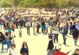 Profesores en parque O"Higgins"