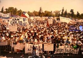 Profesores en parque O"Higgins"