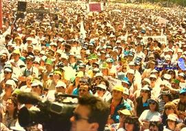 Profesores en parque O"Higgins"